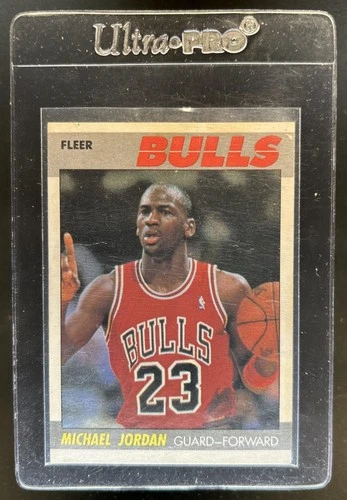1987-88 Fleer Michael Jordan #59 Bulls