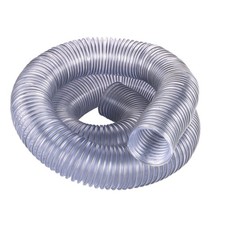2.5" Diameter Clear Dust Collection Hose