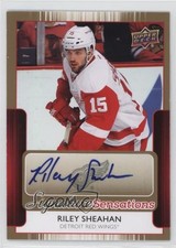 2014-15 Upper Deck Signature Sensations Riley Sheahan #SS-RS Auto 2u9