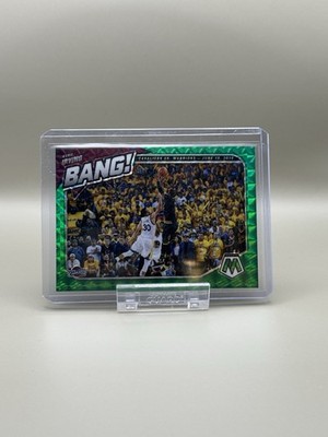 Kyrie Irving - Cavaliers - Bang! - 2020/21 NBA Panini Mosaic #9 Green Prizm