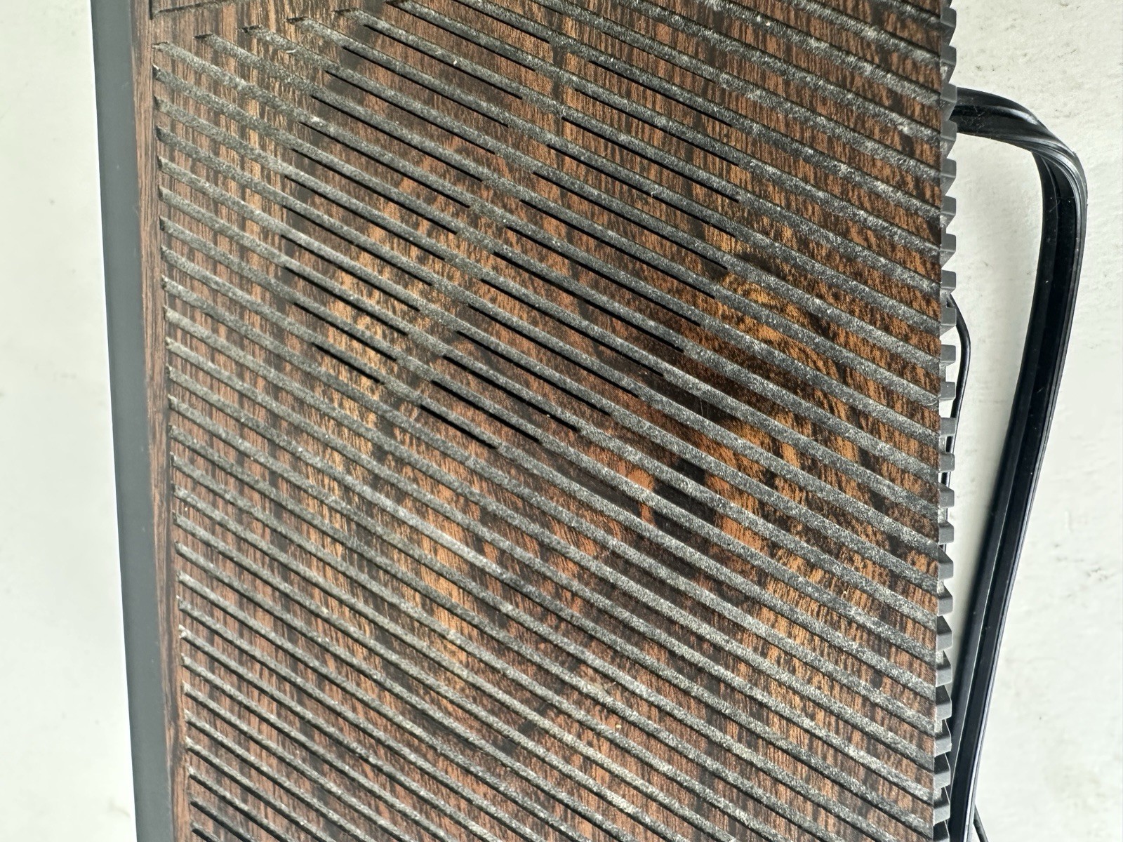 Vintage Spartus Alarm Clock Radio Early 1980s Model No. 0105, Tested, Woodgrain