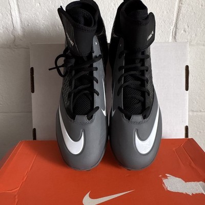 Nike Lunar Super Bad Pro TD Football Cleats Black/White/Tornado US 12.5 D