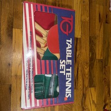Tg Table Tennis Set Vintage Nos