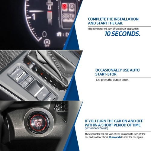 Auto Idle Stop/start System Disable Cancel Device for 2023 2024 2025+ Honda CRV - Picture 5 of 7