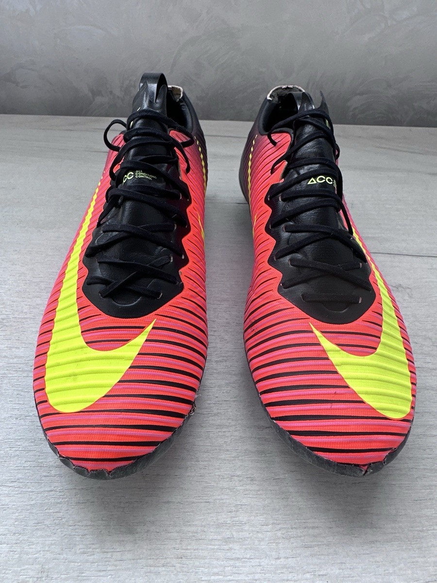 Nike Mercurial Vapor 11 Orange Black Soccer Cleats Football Boots