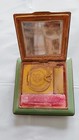Vintage Green Jade Enameled Compact 1930/1950s As Found Mirror Too — photo 6