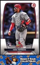 Ivan Herrera 2023 Bowman #30 St. Louis Cardinals Rookie RC