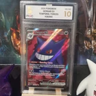 Pokémon TCG Gengar EX Temporal Forces 193/162 Card MGC 10 Gem Mint