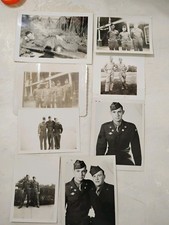 Vtg WWII US Army Soldier Photo Archive Lot 8 B W Military Corporal Barracks 40s
