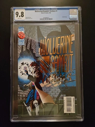 Marvel Comics Wolverine/Gambit : Victim # 1 September 1995 CGC Grade Of 9.8 Book