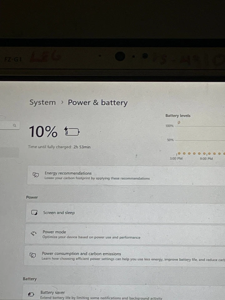 Panasonic ToughPad FZ-G1 i5-4310U 2.0GHz 128GB SSD Win 11 2x baterías #736K6N Foto 4 de 4