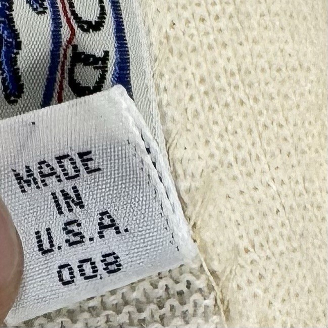 Vtg IZOD Lacoste Cardigan Sweater Mens Large Cream V-Neck Alligator USA Grandpa thumbnail 7