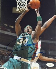 Paul Pierce HOF Signed Boston Celtics 8x10 Basketball Photo AUTO JSA COA