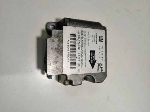 OPEL ASTRA G Cabrio F67 Airbag-Steuergerät 90520841 2.00 Petrol 74kw 17129180