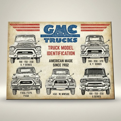#ad GMC Trucks Metal Sign $17.99