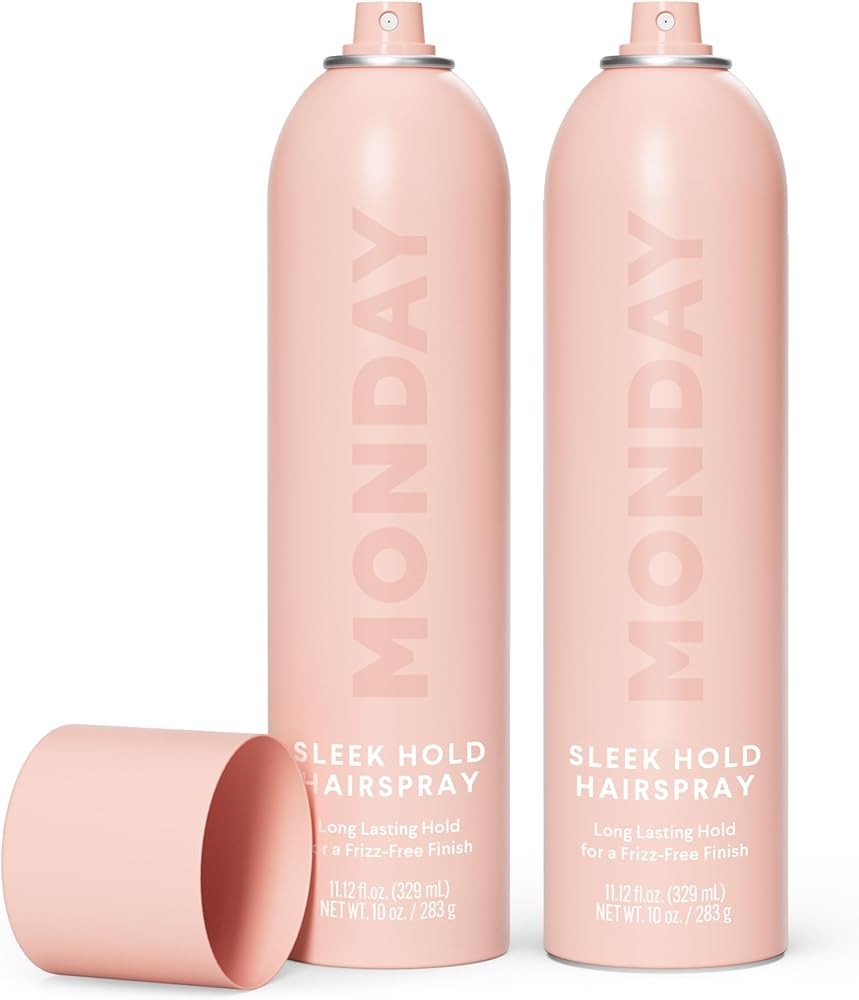 SLEEK HOLD Hairspray for long-lasting finish 10 oz (2 Pack)