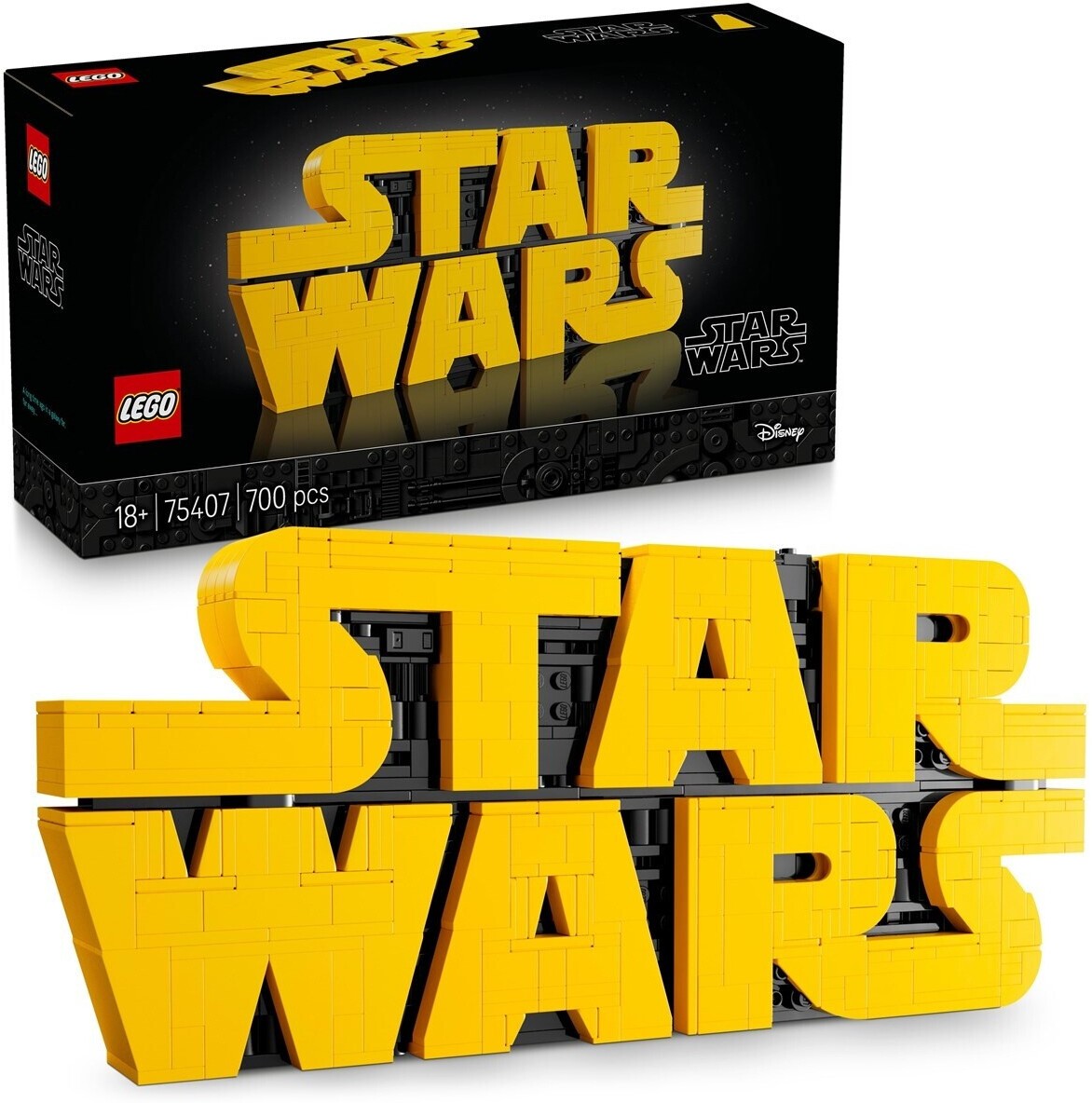 LEGO Star Wars™ 75407 Star Wars Logo aus LEGO Steinen Klemmbausteine Bausatz - Bild 17