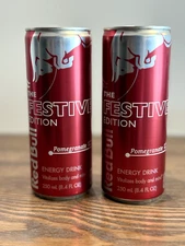 Red Bull Pomegranate Winter Festive Edition 2026 8.4oz full