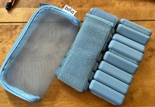 BALA Bangles Sea Blue  2 X 1 Lb Each Wrist/Ankle Weights in mesh bag.