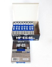 10 Audio Cassette SONY HF-ES 46 - 10 Musicassette Nuove Sigillate 1988