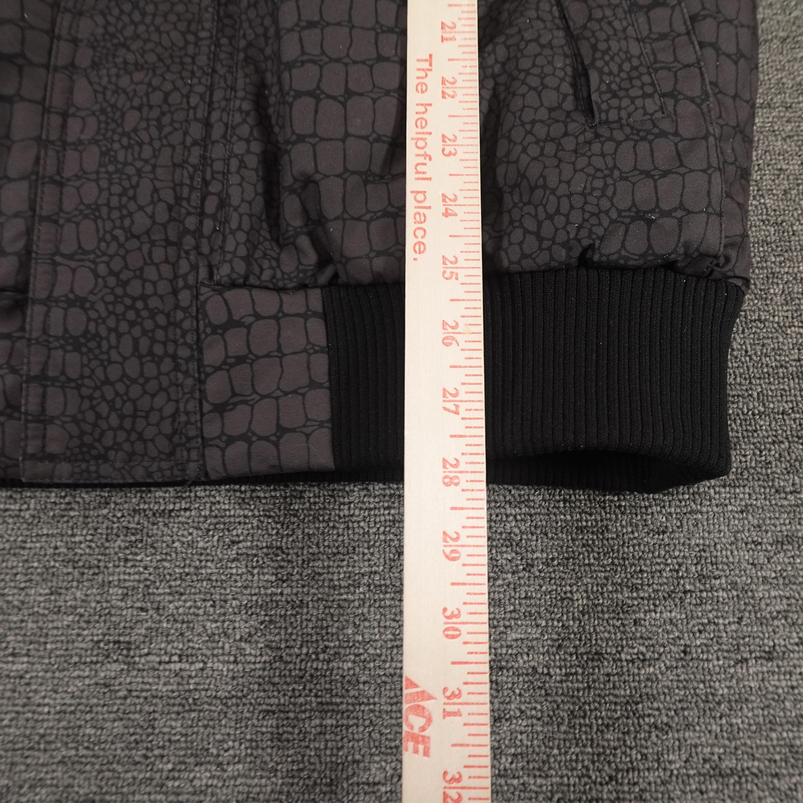 North Face Jacket Medium Gray Down Coat Croc Gato… - image 7