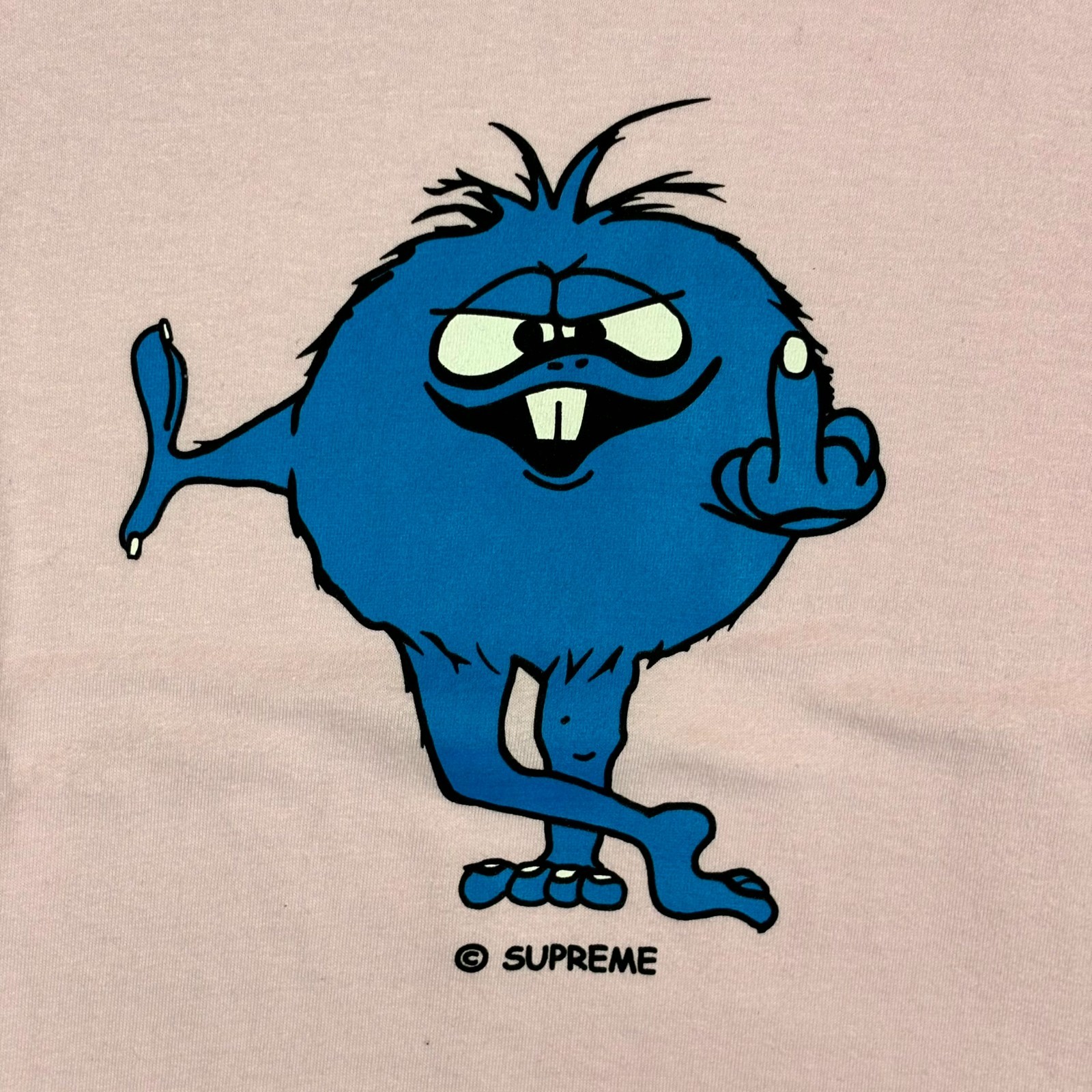 Supreme Camacho Tee 2XL Light Pink Graphic T-Shirt Cotton Authentic Mens Shirt thumbnail 4