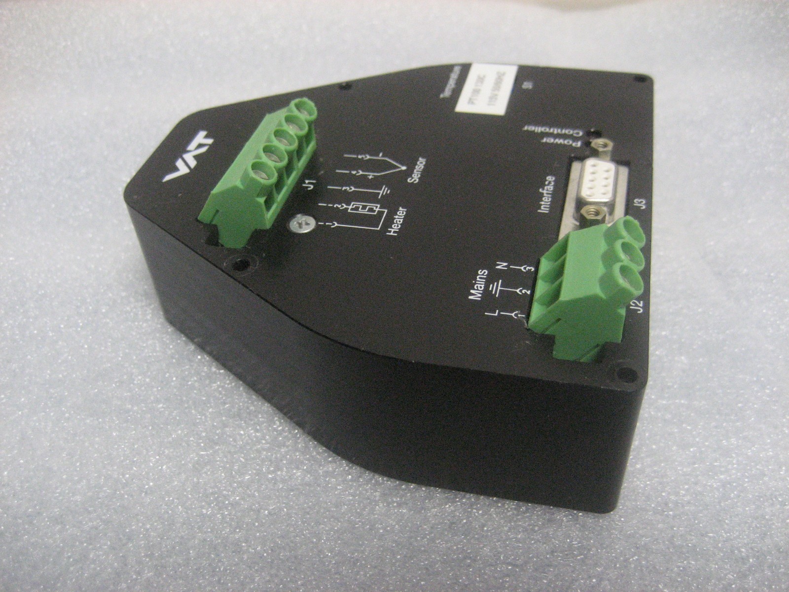 VAT GATE  VALVE  HEATER  CONTROLLER  TECON 090-001.3