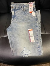 Wonder Nation Boys Blue Jeans Slim Size 16 Husky - NWT