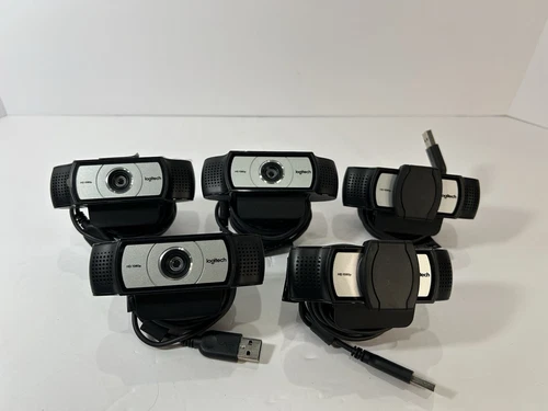 LOT OF 5- LOGITECH C930E (860-000568) WEBCAM (A20)