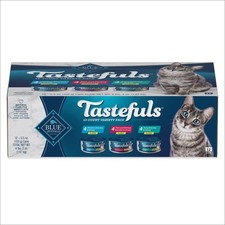 Tastefuls Flaked Tuna, Chicken Shrimp Entrees In Gravy Premium Wet Cat Food