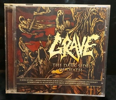 CD  GRAVE - THE DARK SIDE OF DEATH 8 Song EP 2012 Rare Legacy Promo Metal 