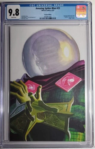 AMAZING SPIDER-MAN (6TH SERIES) #23 CGC 9.8 NM/MT Alex Ross Timeless Mysterio