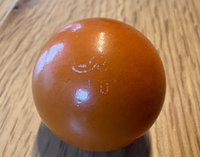 Minigolfball Reisinger 150 (?), Gewicht 38g, SH ca. 7cm