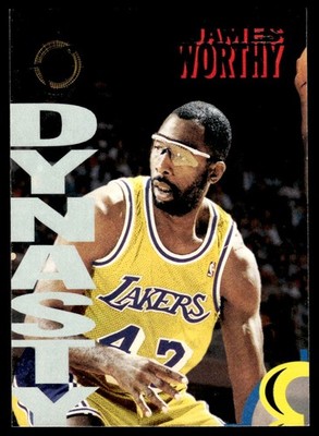 1994-95 Stadium Club James Worthy Los Angeles Lakers #5A