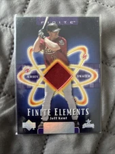 2003 Upper Deck Finite Jeff Kent Elements Game Jersey #JK Houston Astros
