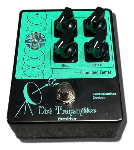 EarthQuaker Devices Dirt Transmitter Fuzz Pedal 9178 Tested & Works