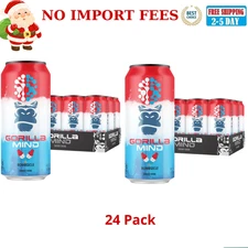Gorilla Mind Energy Drink - Bombsicle - 16oz, 24-Pack
