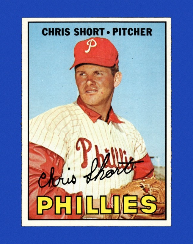 1967 Topps Set-Break #395 Chris Short NM-MT OR BETTER *GMCARDS*