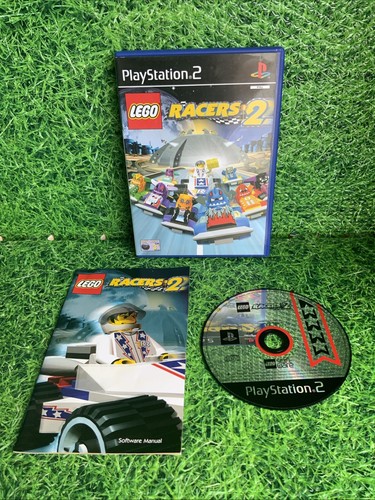 Lego Racers 2 Playstation 2 PS2 Game + Manual PAL Version RARE - Free Postage