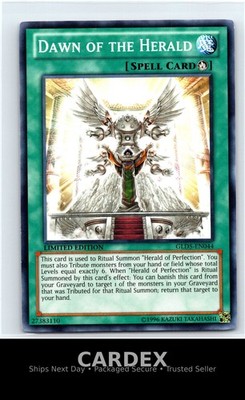 Gold Series: Haunted Mine #GLD5-EN044 Dawn of the Herald