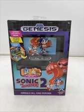 Sonic The Hedgehog 2 Sega Genesis Console Heroes Emerald Hill Zone Mini Diorama