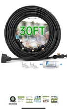 30FT Outdoor Misting Cooling System‌ - Patio Garden Kit, low pressure