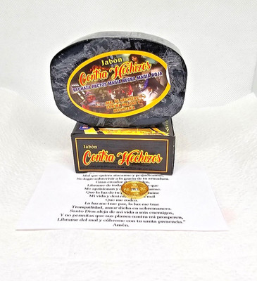 JABON CONTRA HECHIZOS / SOAP AGAINST SPELLS LIMPIA TODO TIPO DE ENVIDIA MALDAD