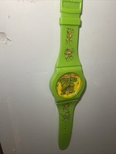 1990 Rare Teenage Mutant Ninja Wall Clock By Miranda Studios  Collectible