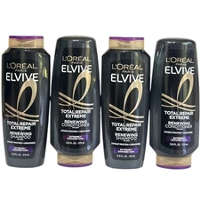 2 L'Oreal Paris Elvive Total Repair Extreme 12.6 oz. Shampoo & Conditioner Sets