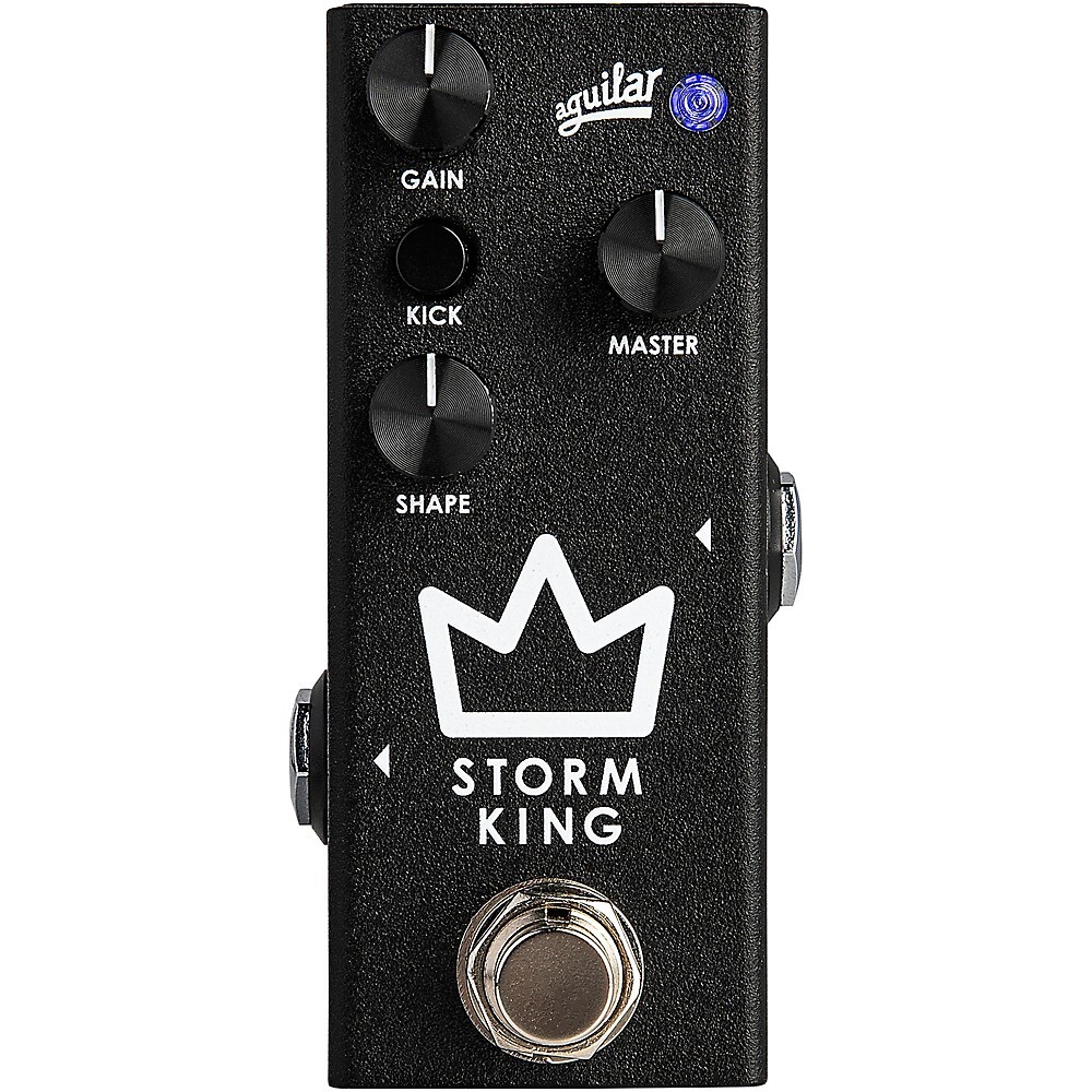 Педаль басовых эффектов Aguilar Storm King Distortion/Fuzz Черный