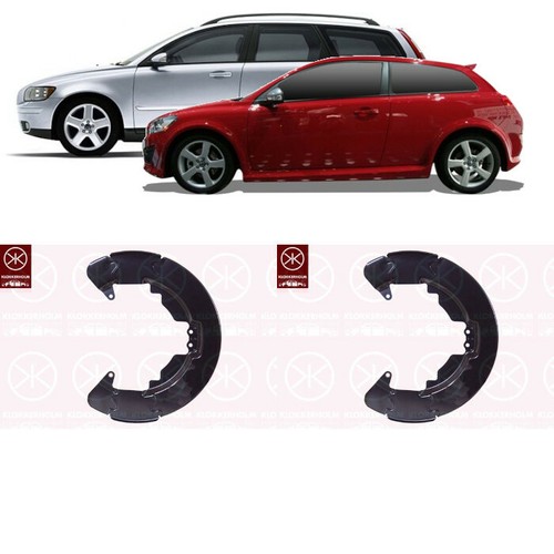 Brake Backing Plate Dust Shield Front L/R fits Volvo C30, S40 II