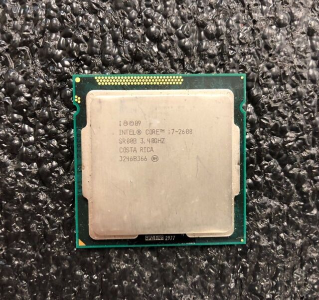 Intel Core i7-2600 Sandy Bridge Processor 3.4GHz 5.0GT/s 8MB LGA 1155 CPU OEM Model CM8062300834302 