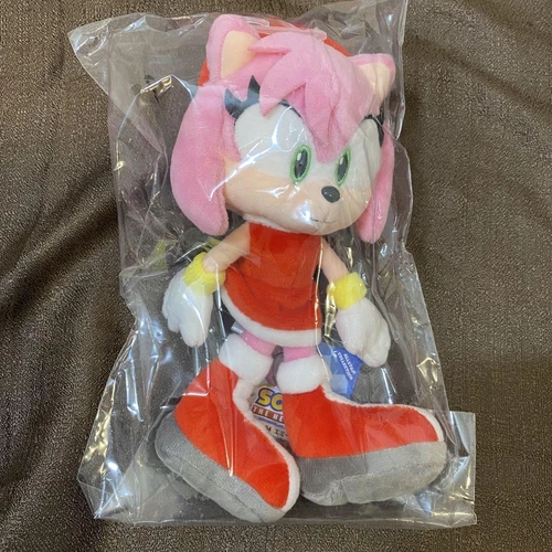 Sanei SEGA Amy Rose S Size Plush Doll Sonic the Hedgehog All Star Collection New