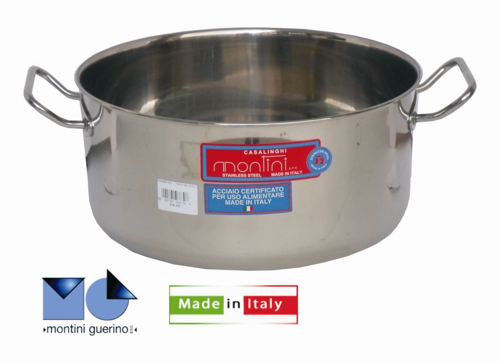 CASSERUOLA CM.40 2 MAN. INOX DAISY MONTINI CASSERUOLA CM.40 2 MAN. INOX DAISY MONTINI